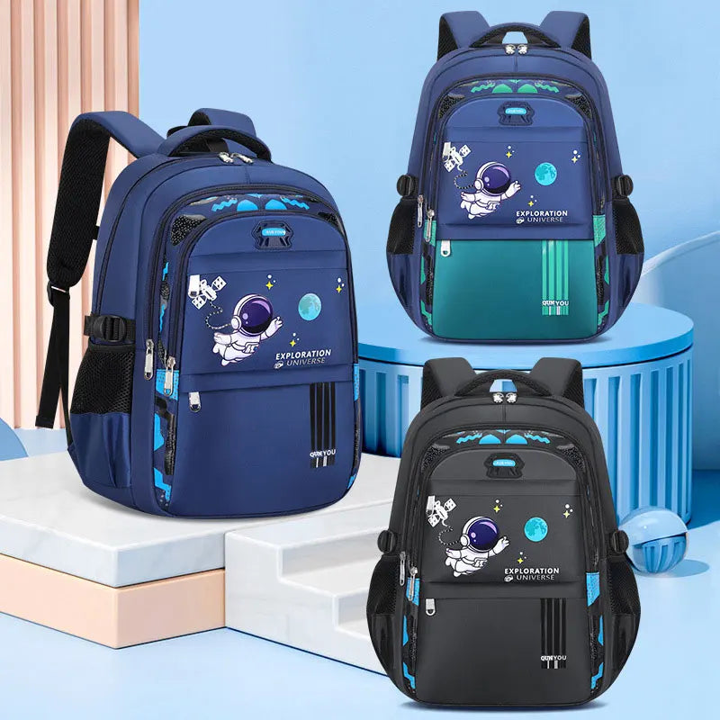 Mochila Escolar Impermeable de Astronauta Para Niños