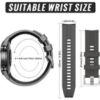 Correa Deportiva 22mm Para Relojes HAYLOU  4 4S 2Pro/Solar 5/Solar Lite/RT2 RT3/RS5 R8 S8