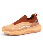Chaussures de tennis sans lacets à semelle souple pour homme