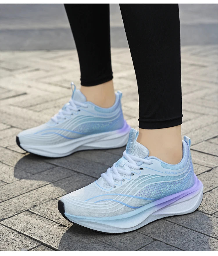 Baskets NBGAGA H607 de sport respirantes à motifs pour femme