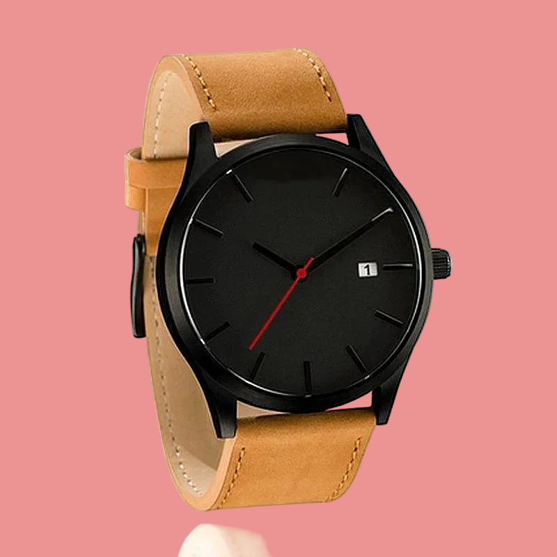 Reloj de Cuarzo Para Hombre Analógico Casual
