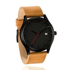 Montre décontractée analogique à quartz pour homme