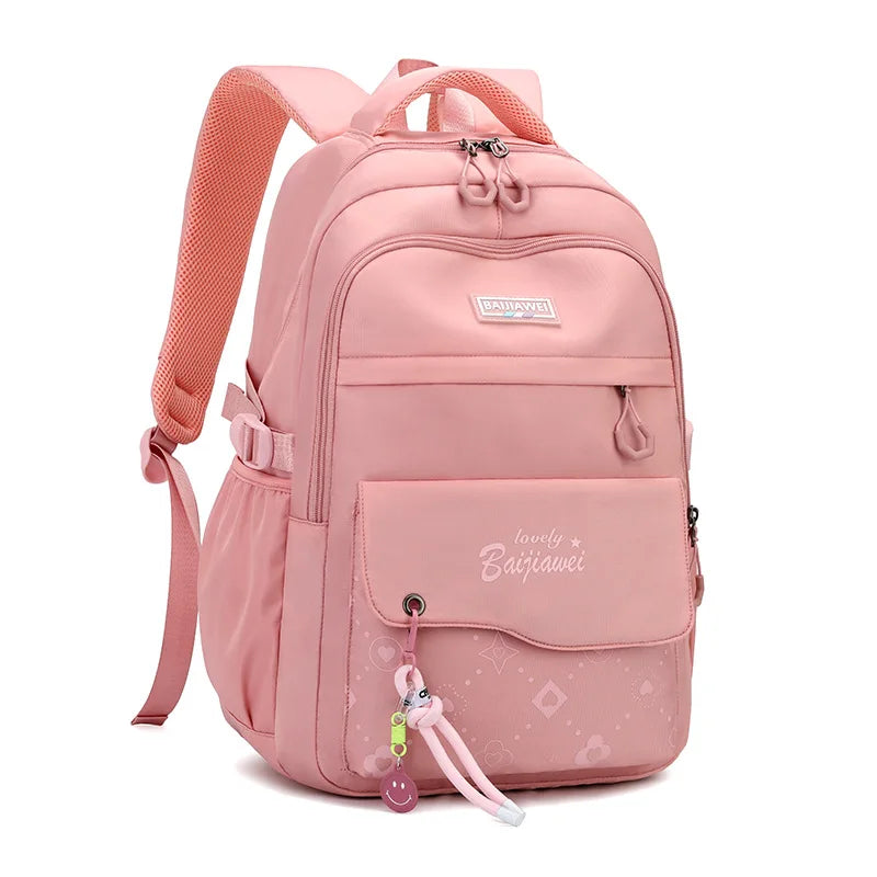 Mochila Escolar Juvenil Estilo Japonés Secundaria y Preparatoria