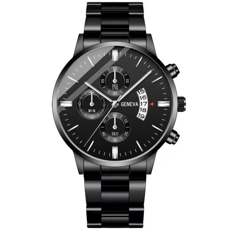 Men's Fashion Luxury Stainless Steel Quartz Watch