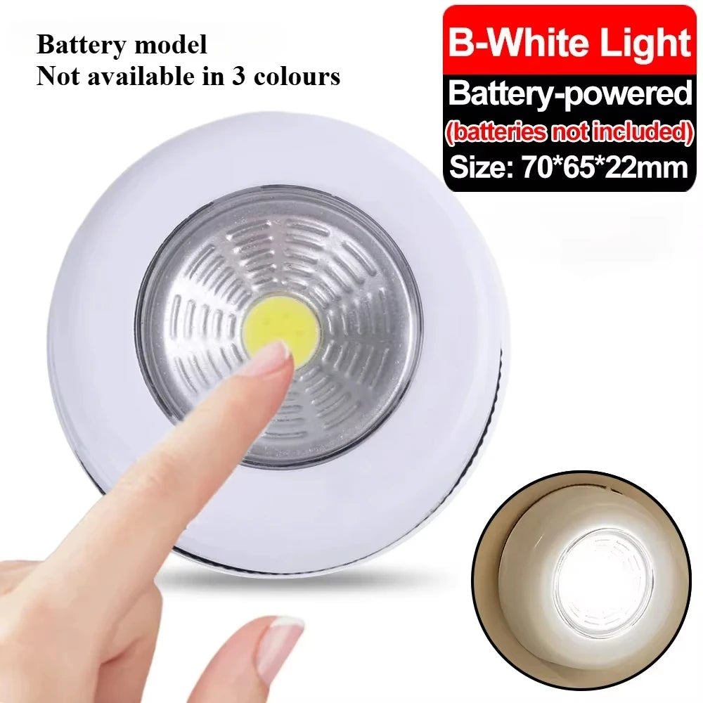 Luz Nocturna LED Portátil Recargable por USB