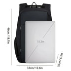 Sac à dos antivol homme 15" Multifonctionnel avec port USB