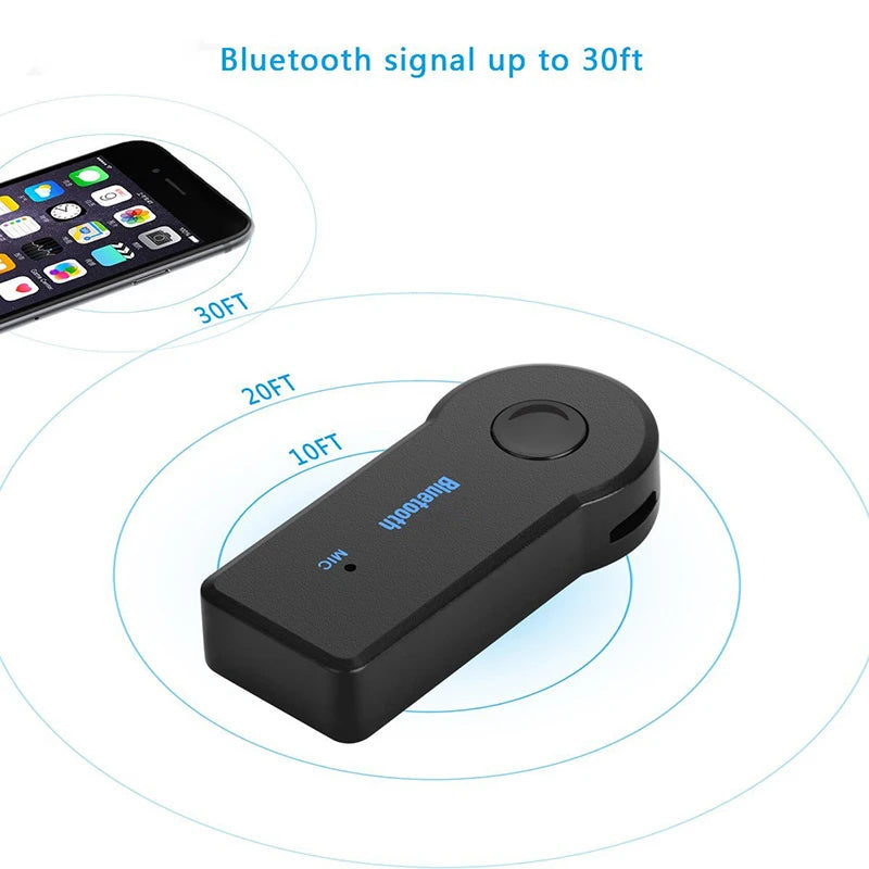 Bluetooth 5.0 Receiver Transmitter Adapter 3.5mm