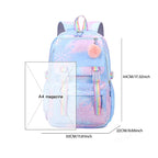 Sac à dos enfant imprimé capybara et pastèque Motif dessin animé