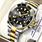 Montre Homme LIGE Mode Quartz Sport Plongée