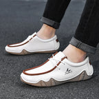 Baskets pour Femme en Cuir Artisanal Décontractées Plateforme Mocassins