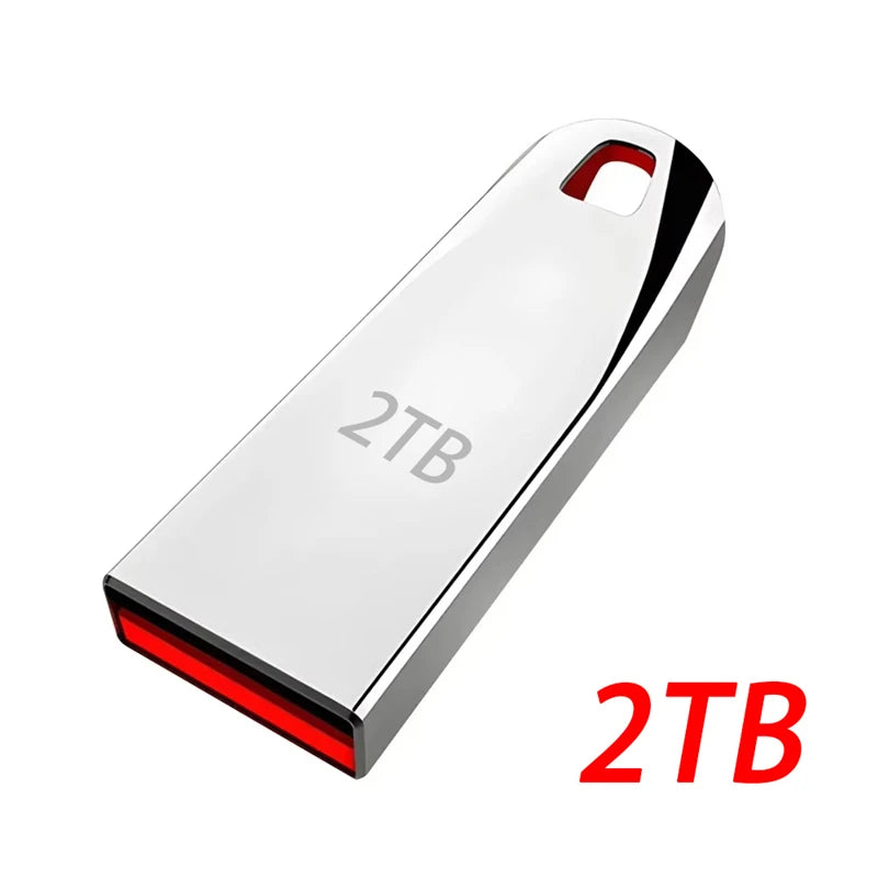 Memoria USB 3.0 Metal Impermeable Portátil 512GB 1TB 2TB