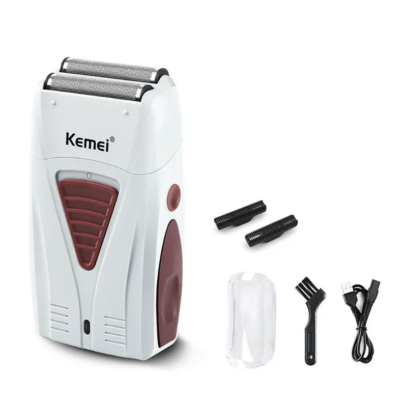 Cortadora Cabello Eléctrica Kemei KM-3382 Inalámbrica Recargable