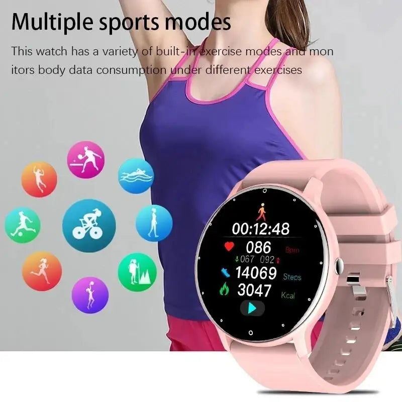 Smartwatch Mujer Hombre LIGE Resistente al Agua Clima Tiempo