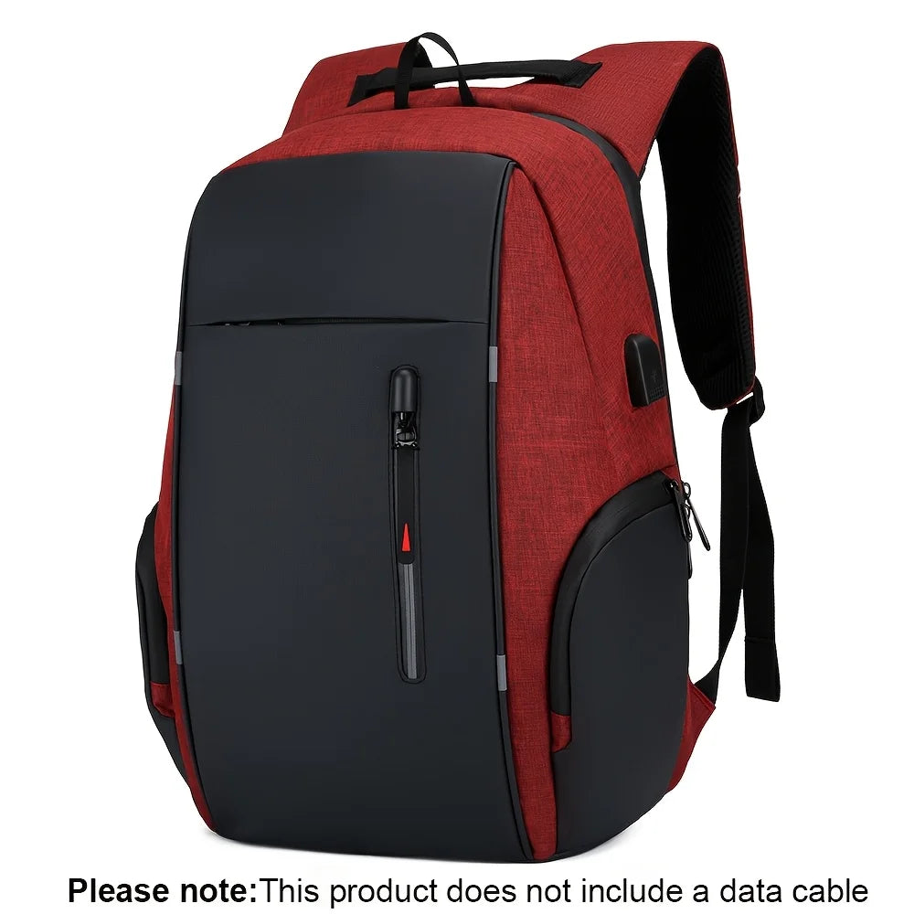 Mochila Antirrobo Hombre 15" Negocios Multifuncional Puerto USB