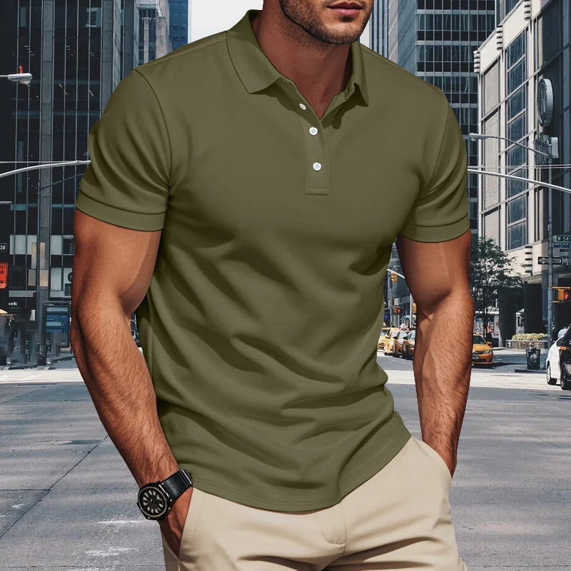 Polo para Hombre Manga Corta Casual /Deportivo /Oficina